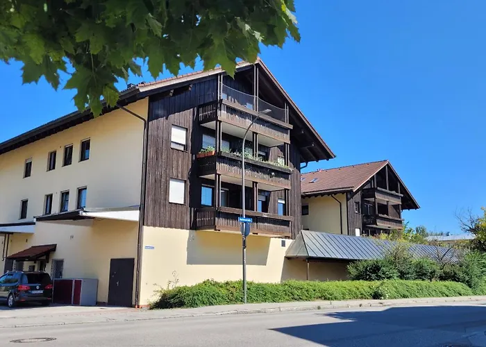 Madison Homes 50 Qm In Mit Balkon, Bergblick, Parkplatz, Zentral Gelegen Prien am Chiemsee